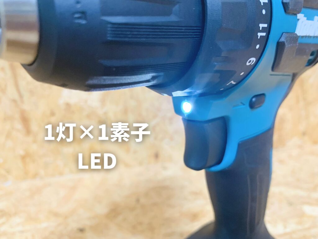 マキタ DF490D LEDライト 1灯×1素子