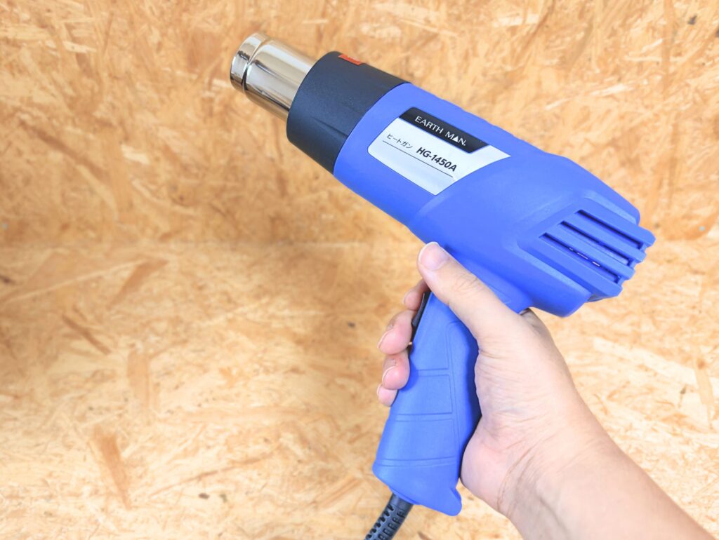 高儀 EARTH MAN HG-1450A 手持ち 持ち心地