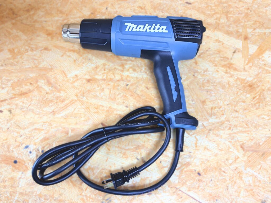 マキタ HG6031VK 本体全体・電源コード（2m）