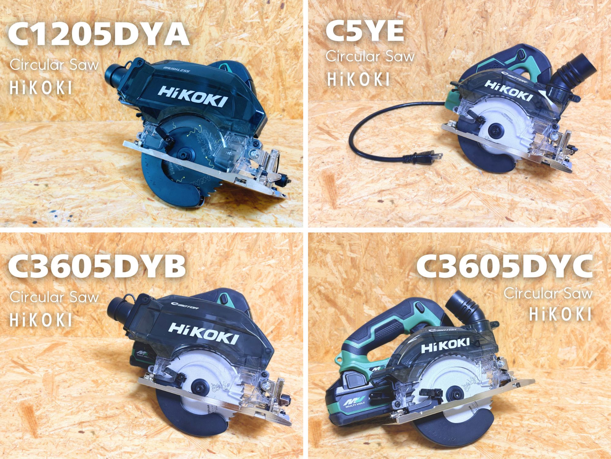 HiKOKI C1205DYA/C5YE/C3605DYB/C3605DYC