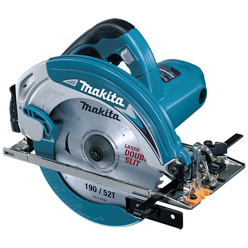 マキタ 5837BA AC100V・190mm電気マルノコの本体(190mmチップソー・平行定規付き)
