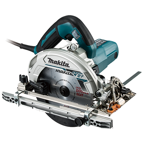 マキタ HS6402 AC100V・165mm電子造作用精密マルノコの本体(2本ポール平行定規付き)